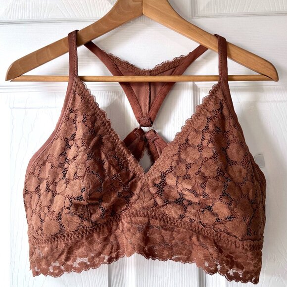 Aerie LAce Plunge Bralette XL EUC - Picture 1 of 5